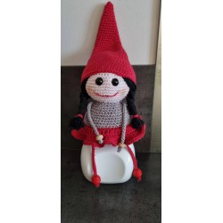 Lutin de Noël Fille au crochet