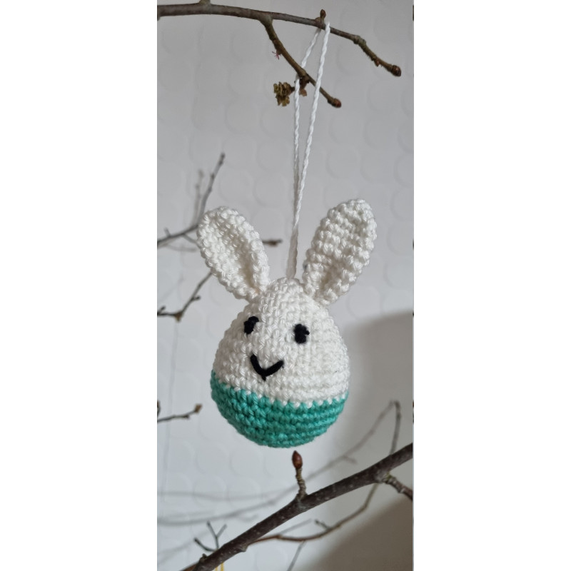 Suspension "Lapin" vert