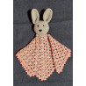 Doudou plat lapin