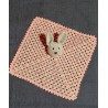 Doudou plat lapin